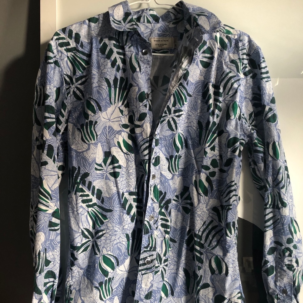 ✨NWOT✨ Maison Kitsune button down
